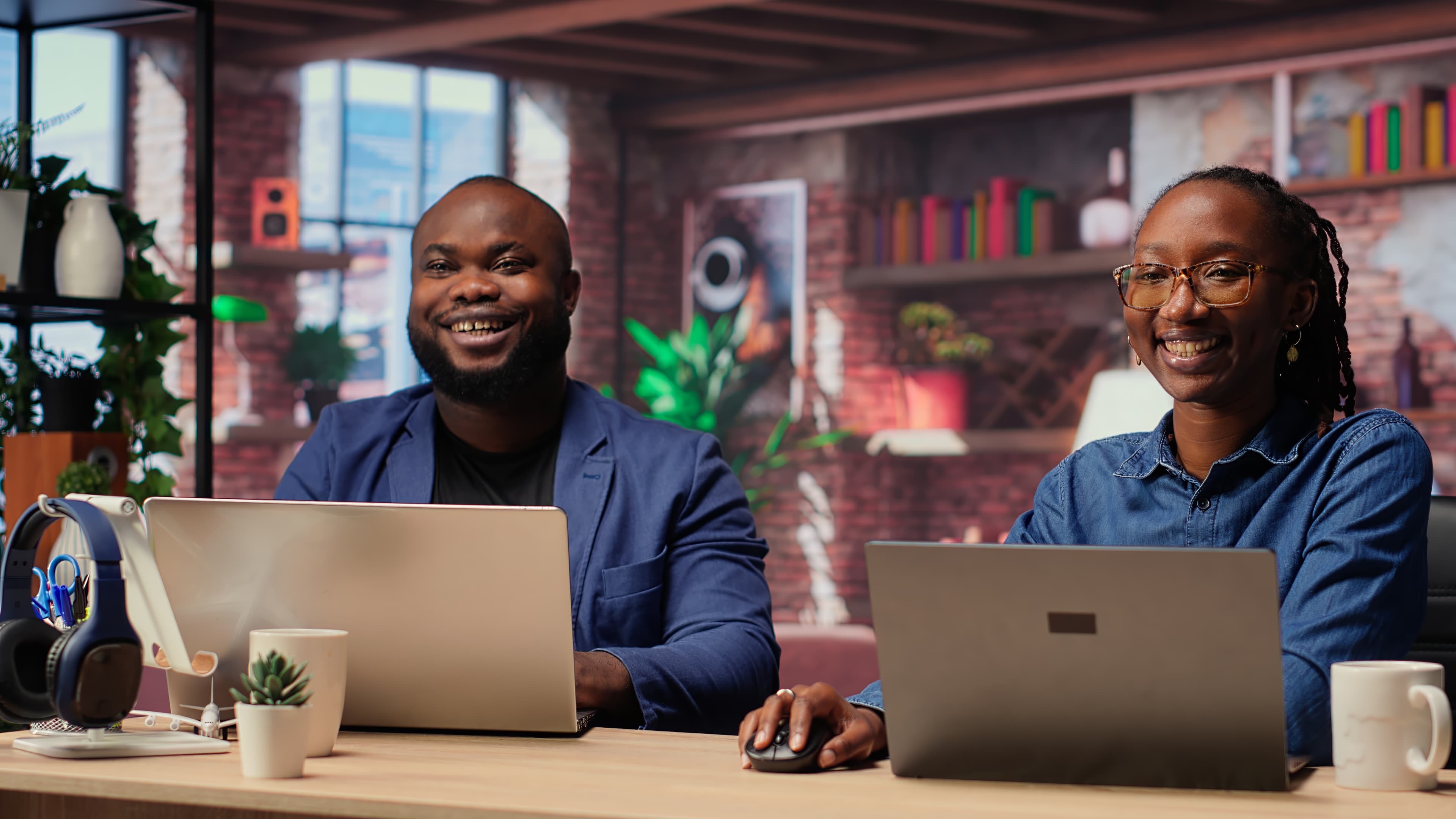 Team strategizing about growth